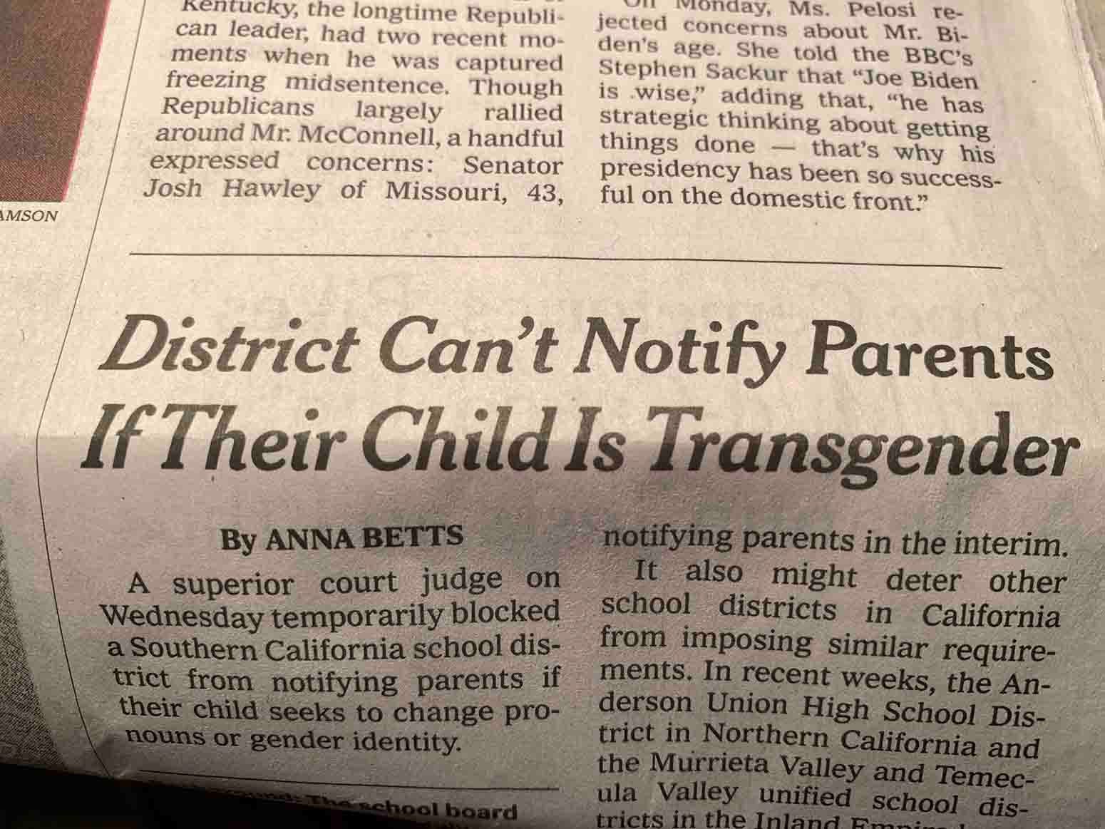 Indignity Morning Podcast No. 141: The everyday operating machinery of the Times.