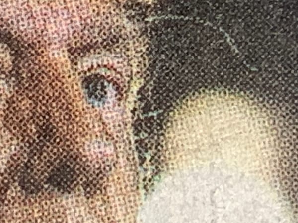 Detail of NYT photo "Former President Donald J. Trump in New York Thursday"