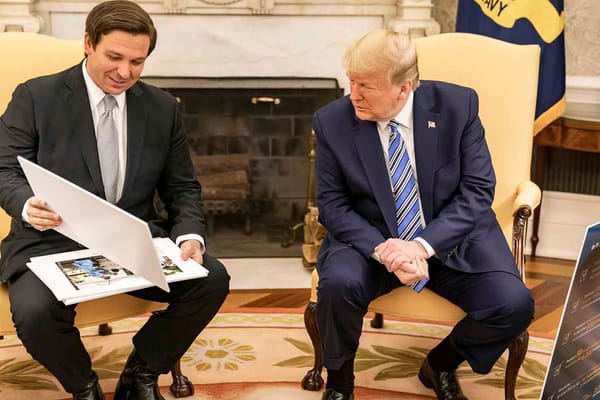 Indignity Vol. 2, No. 92: That's right, Ron DeSantis is a backup quarterback.