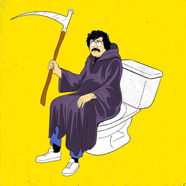 The poop on mortality: a talk with Gene Weingarten