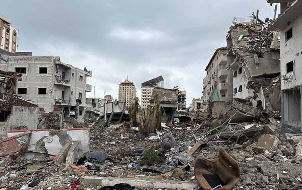 Destroyed buildings